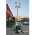 Diesel Generator mobile light tower LED tower light 400w*4 FZM-400B